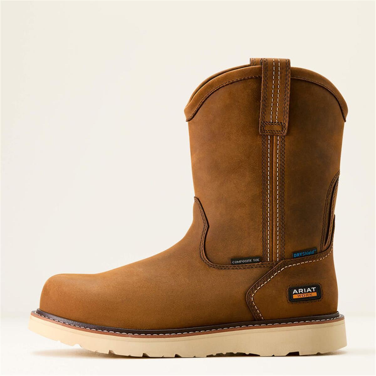 ARIAT MNS REBAR WEDGE PULL -ON H2O CT - Image 3