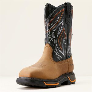 ARIAT MNS BIG RIG BOA H2O CT NTRL TN