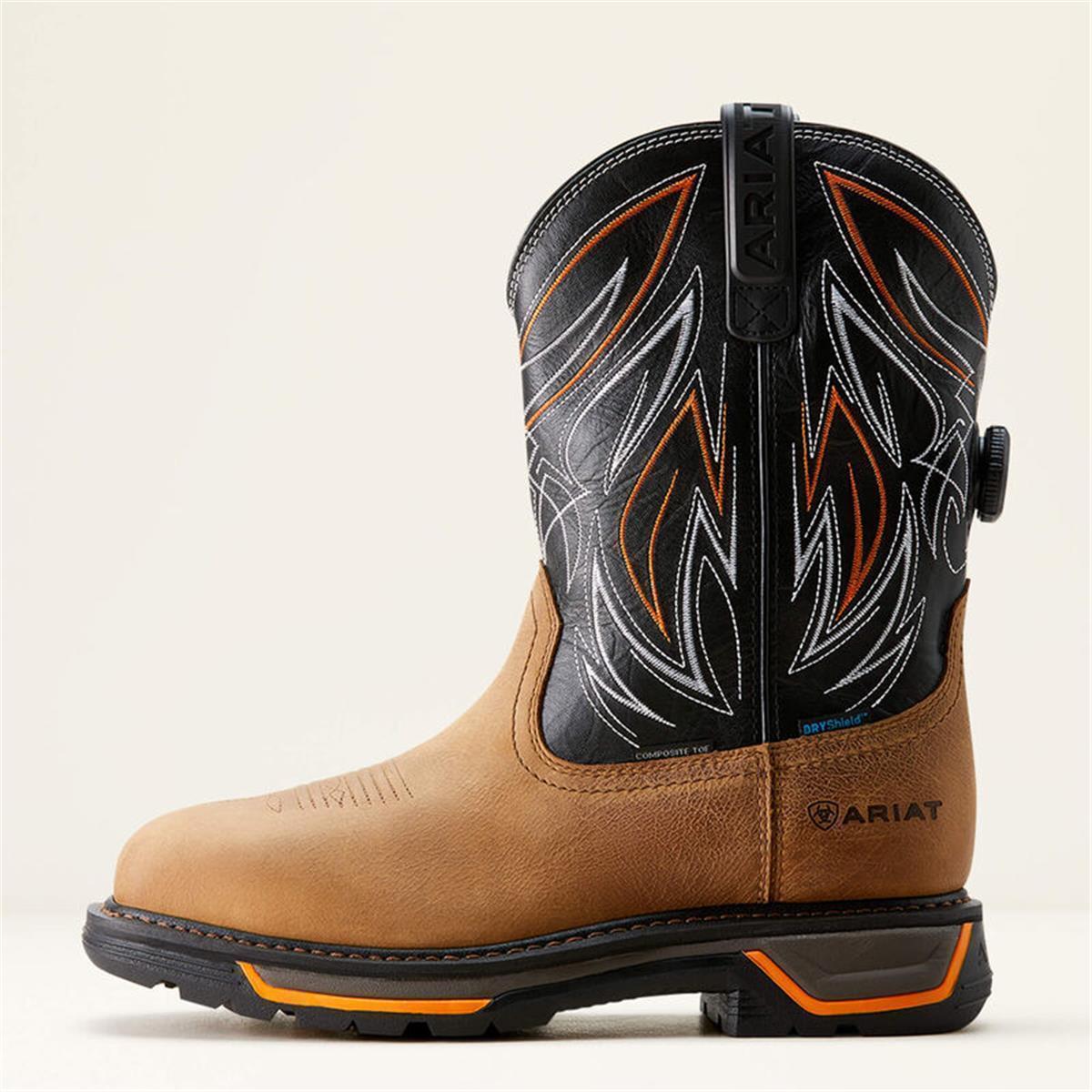 ARIAT MNS BIG RIG BOA H2O CT NTRL TN - Image 3