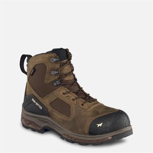 RED WING SHOE COMPANY 6 BROWN NT WP