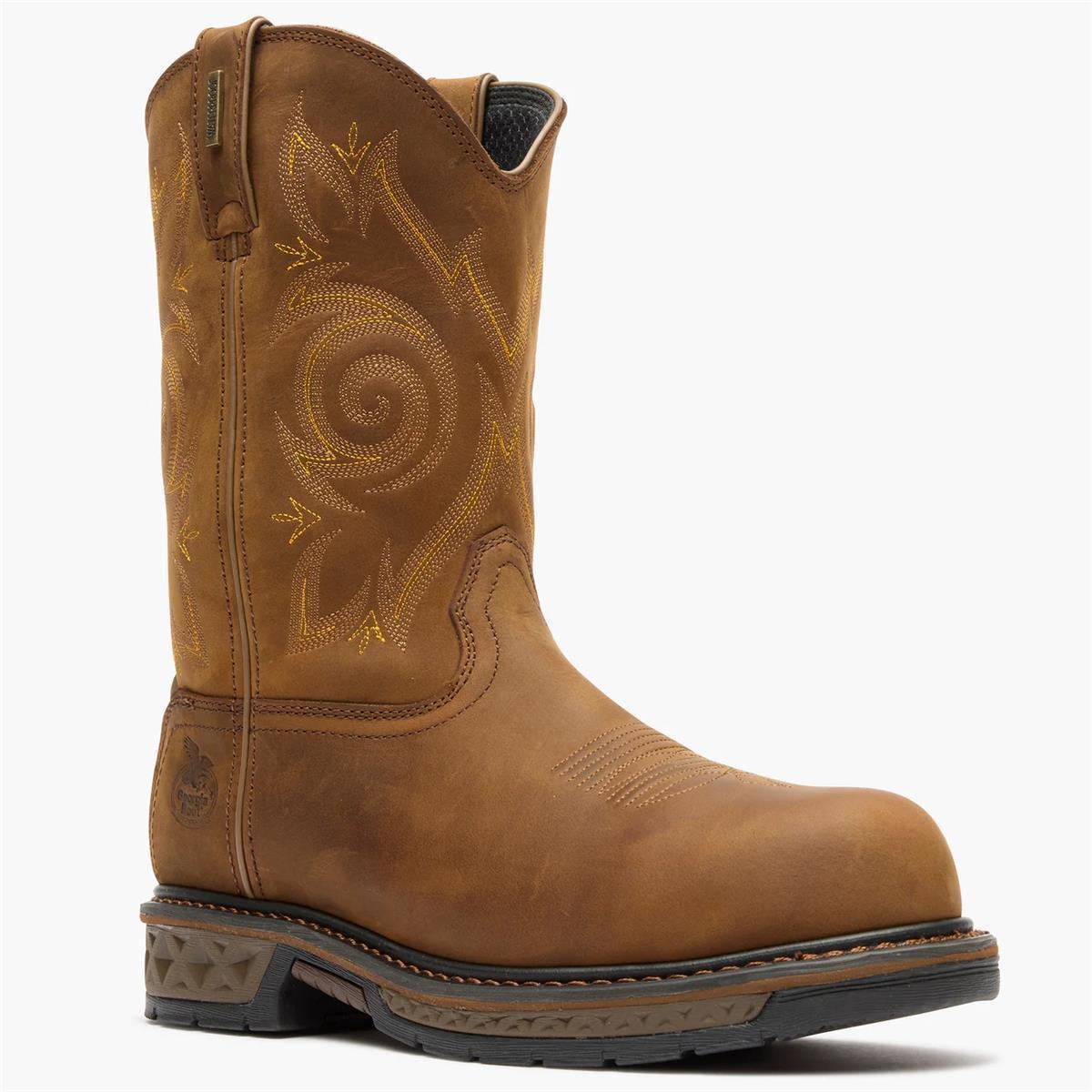 GEORGIA BOOT MEN BRN 11 WORK MED IUM 11.5 - Image 3