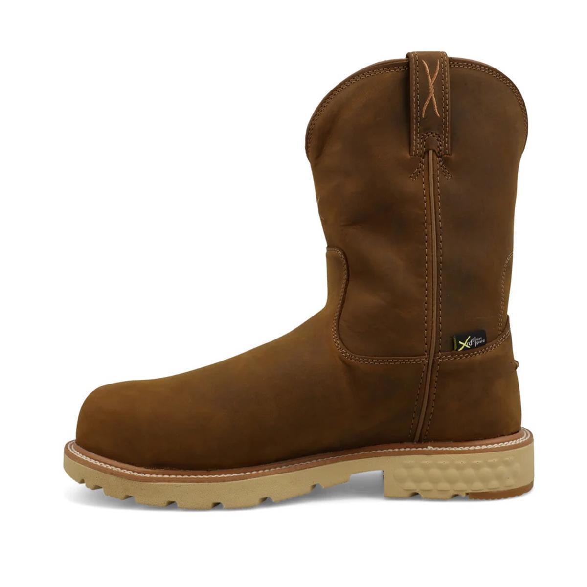 Twisted X 10 WORK BOOT DISTRES SED SADDLE - Image 3