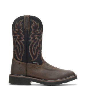 Wolverine RANCHER ST WP - BLAC K/BROWN