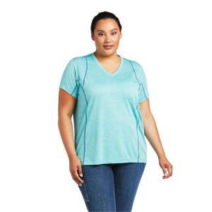 ARIAT WMS REBAR VNECK T SHIRT